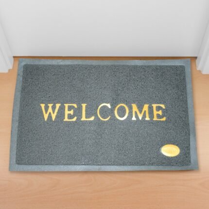 Welcome Door Mat for Home Entrance Outdoor Mat Anti Slip Heavy Duty and Waterproof Easy to Clean for Entry For Bedroom, Living Room (23x15 Inch)