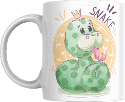 Printed Ceramic Mug | Coffee Mug | Tea Mug | Milk Mug | Designer Mug | 330 ml, Microwave & Dishwasher Safe | Mug for Kids | Mug for Friend, Birthday Gift