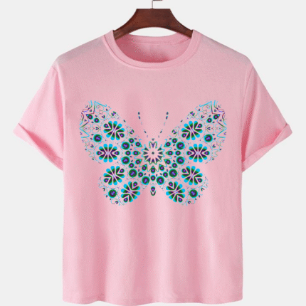 UNISEX Premium Quality  Dot Knit Printed T-Shirt