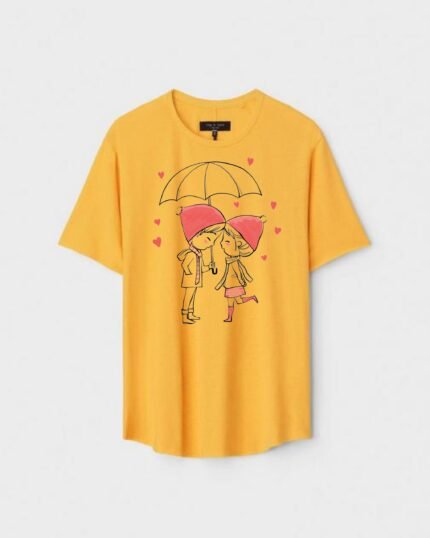 Unisex Designer Premium Quality Printed T-Shirt For Boys And Girls :: Cloth type : Cotton - Colour :: Yellow